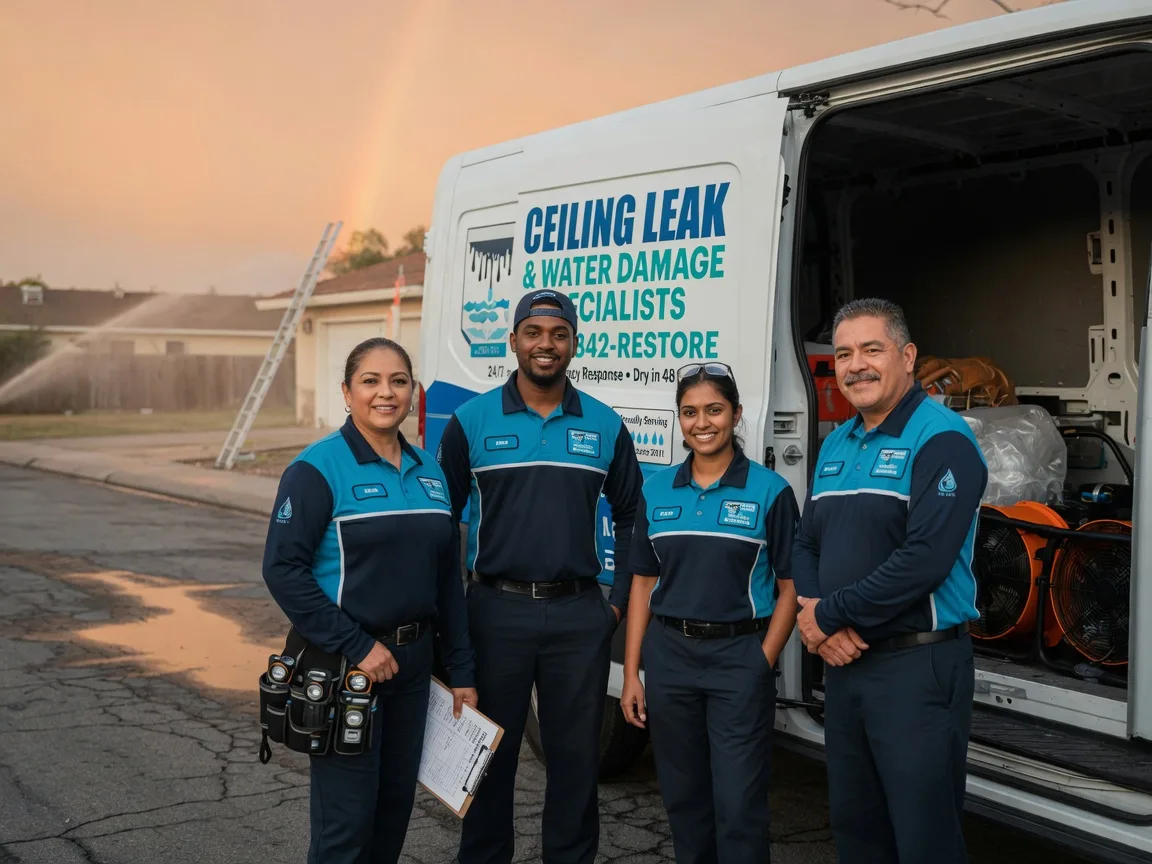 Ceiling Leak Cleanup company in Rockdale, TX